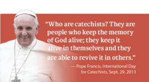 Catechist volgens Paus Franciscus